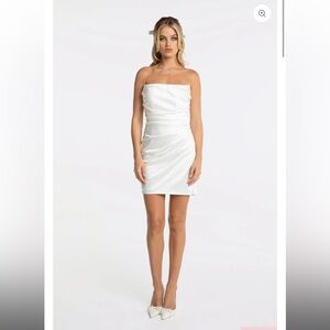 Nana Jacqueline Jolene Dress White NWOT
